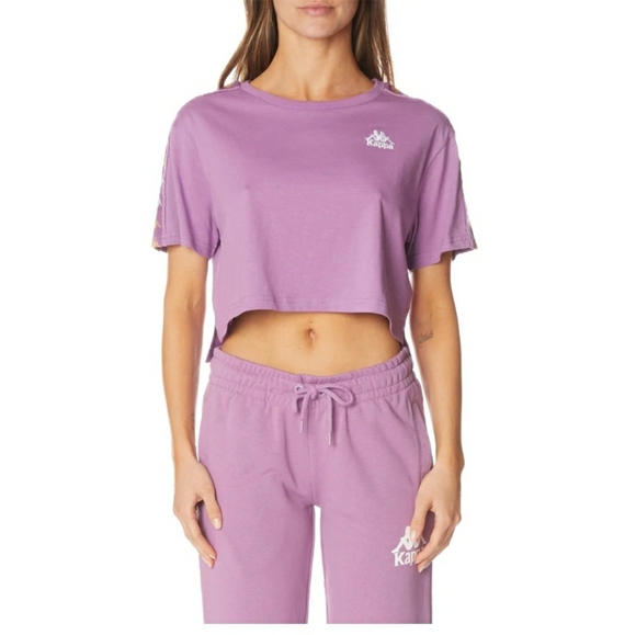 Kappa Tops - Kappa Purple Banda Solok Top Shirt